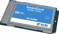 SCR243 PCMCIA Smart Card Reader